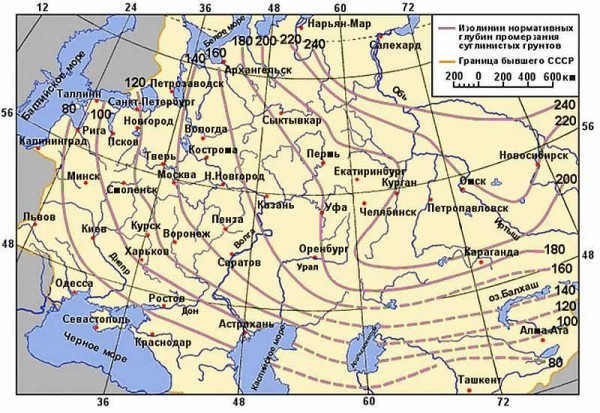 Строительство и ремонт квартир, домов, советы | Строительство и ремонт квартир, домов, советы - Какой глубины должен быть фундамент Строительство и ремонт квартир, домов, советы | Строительство и ремонт квартир, домов, советы - Какой глубины должен быть фундамент
