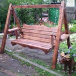 Строительство и ремонт квартир, домов, советы | Строительство и ремонт квартир, домов, советы - Как сделать качели из дерева и металла